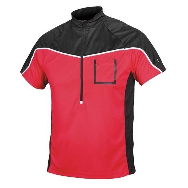 Etape Polo shirt red/black