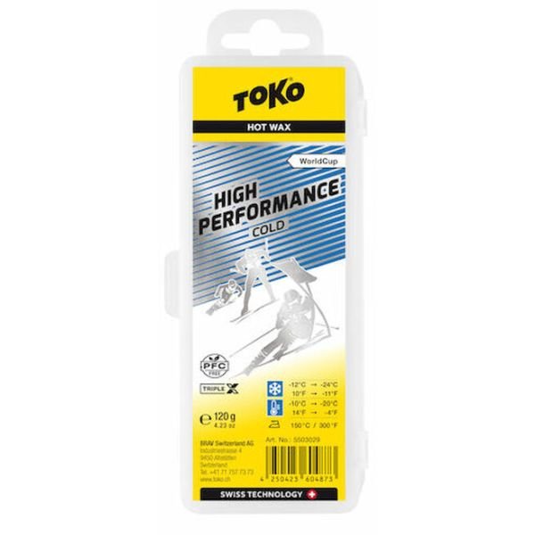 Toko High Performance Hot Wax Cold (blue) 120g