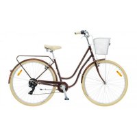 Velosipēds Classic DELUXE 7 brown